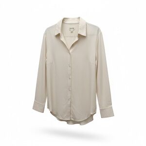 Elegant Cream Button Down Shirt